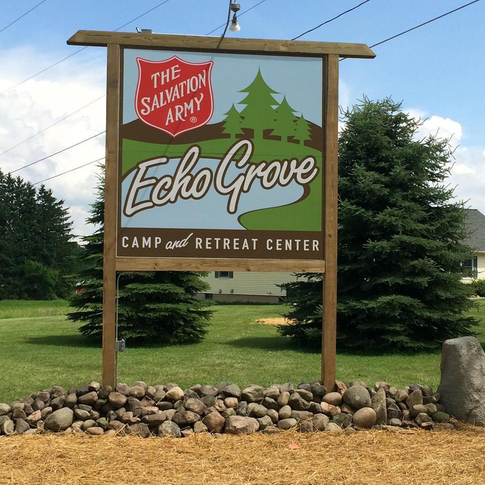 Logo for The Salvation Army Echo Grove Camp