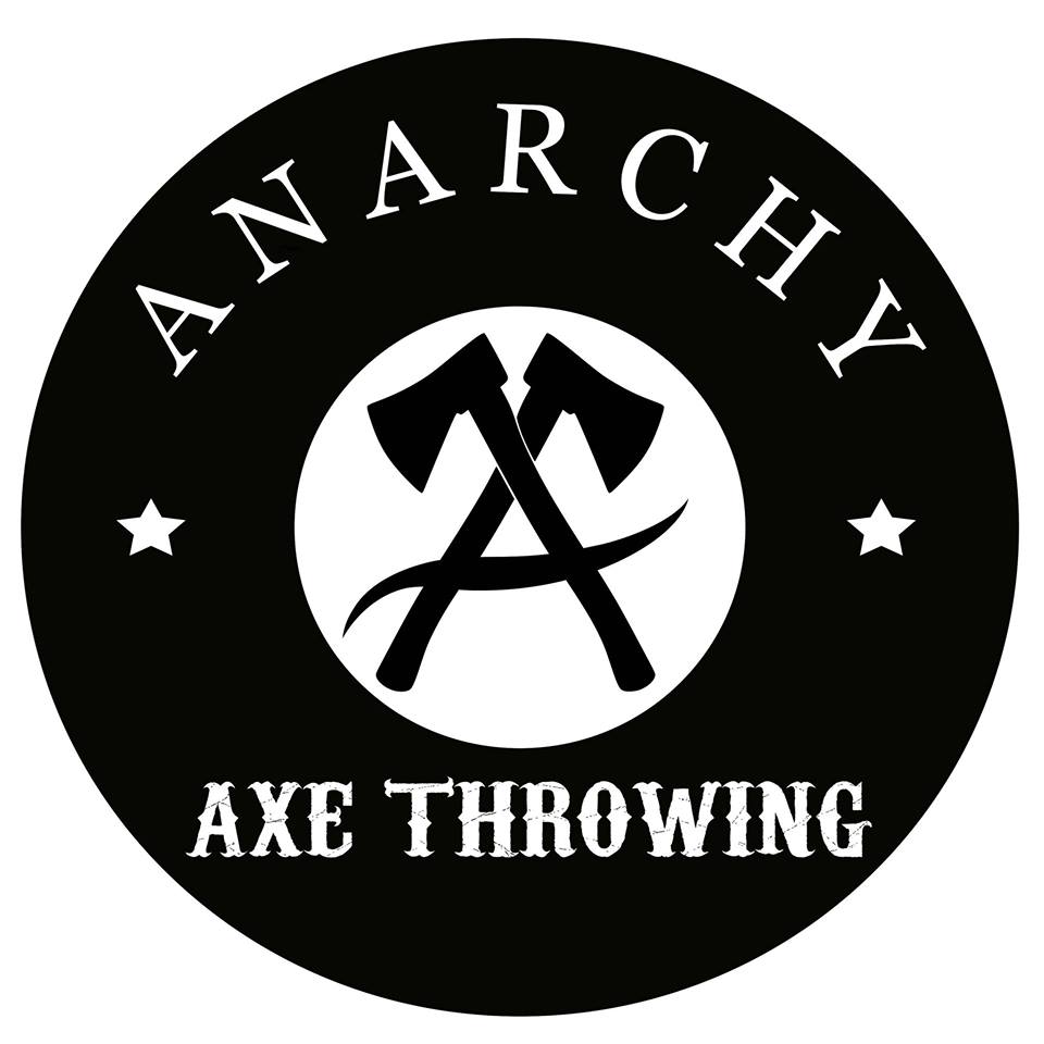 Logo for Anarchy Axe Throwing
