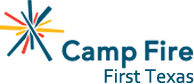 Logo for Camp Fire First Texas