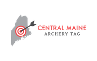 Logo for Central Maine Archery Tag