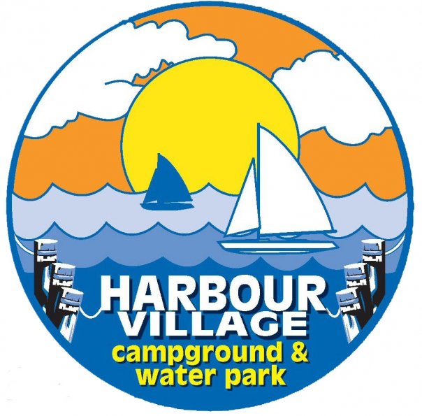 Гавань логотип. Water camp
