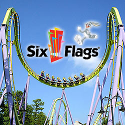Logo for Six Flags Over Texas