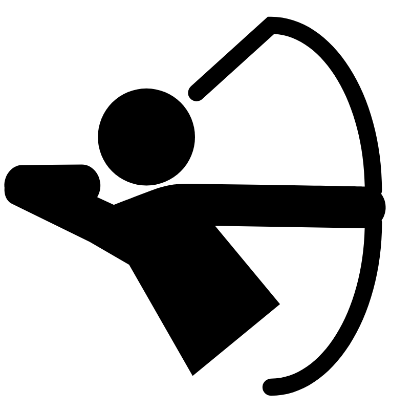 Logo for Backyard Archery Tag